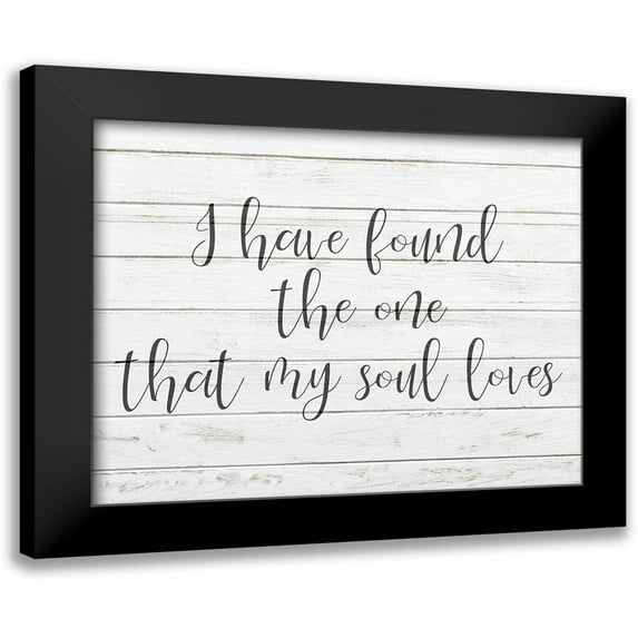 Kimberly, Allen 14x12 Black Modern Framed Museum Art Print Titled - My Soul