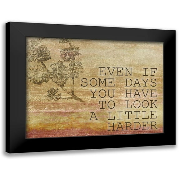 Kimberly, Allen 14x12 Black Modern Framed Museum Art Print Titled - Some Days 3