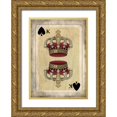 thumbnail image 1 of Kimberly, Allen 14x18 Gold Ornate Wood Framed with Double Matting Museum Art Print Titled - Crowns 1, 1 of 4