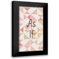 thumbnail image 1 of Kimberly, Allen 14x24 Black Modern Framed Museum Art Print Titled - As If, 1 of 5