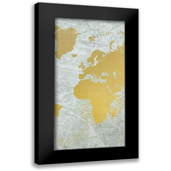 Kimberly, Allen 14x24 Black Modern Framed Museum Art Print Titled - World B