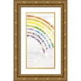 thumbnail image 1 of Kimberly, Allen 14x24 Gold Ornate Wood Framed with Double Matting Museum Art Print Titled - Over the Rainbow 2, 1 of 4