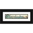thumbnail image 1 of Kimberly, Allen 14x6 Black Ornate Wood Framed with Double Matting Museum Art Print Titled - NYC Statue of Liberty, 1 of 4