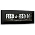 thumbnail image 1 of Kimberly, Allen 14x7 Black Modern Framed Museum Art Print Titled - Feed and Seed Co, 1 of 5