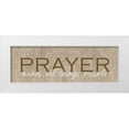 thumbnail image 1 of Kimberly, Allen 14x7 White Modern Wood Framed Museum Art Print Titled - Prayer, 1 of 4