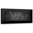 thumbnail image 1 of Kimberly, Allen 14x8 Black Modern Framed Museum Art Print Titled - Bright Side, 1 of 5