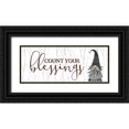 thumbnail image 1 of Kimberly, Allen 14x8 Black Ornate Wood Framed with Double Matting Museum Art Print Titled - Count Your Blessings, 1 of 4