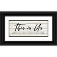 thumbnail image 1 of Kimberly, Allen 14x8 Black Ornate Wood Framed with Double Matting Museum Art Print Titled - This Is Us, 1 of 4