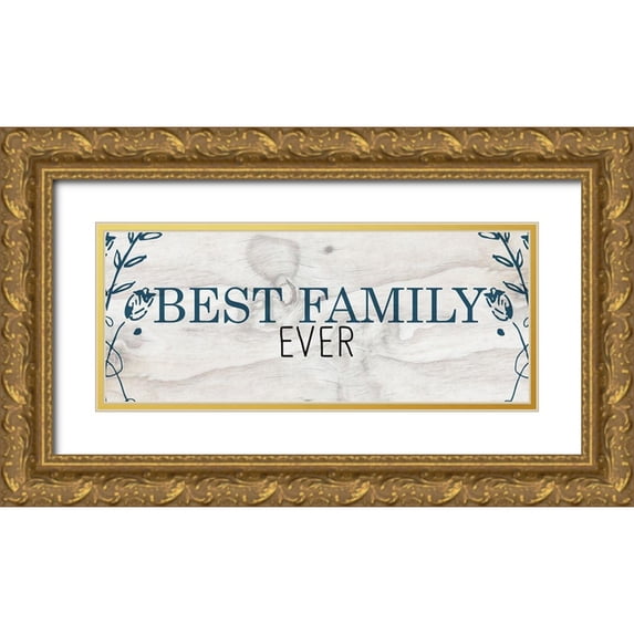 Kimberly, Allen 14x8 Gold Ornate Wood Framed with Double Matting Museum Art Print Titled - Best Family