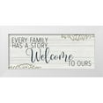 thumbnail image 1 of Kimberly, Allen 14x8 White Modern Wood Framed Museum Art Print Titled - Every Family, 1 of 4