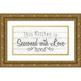 thumbnail image 1 of Kimberly, Allen 14x9 Gold Ornate Wood Framed with Double Matting Museum Art Print Titled - This Kitchen, 1 of 4