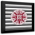 thumbnail image 1 of Kimberly, Allen 15x15 Black Modern Framed Museum Art Print Titled - Anchor Compass 2, 1 of 5