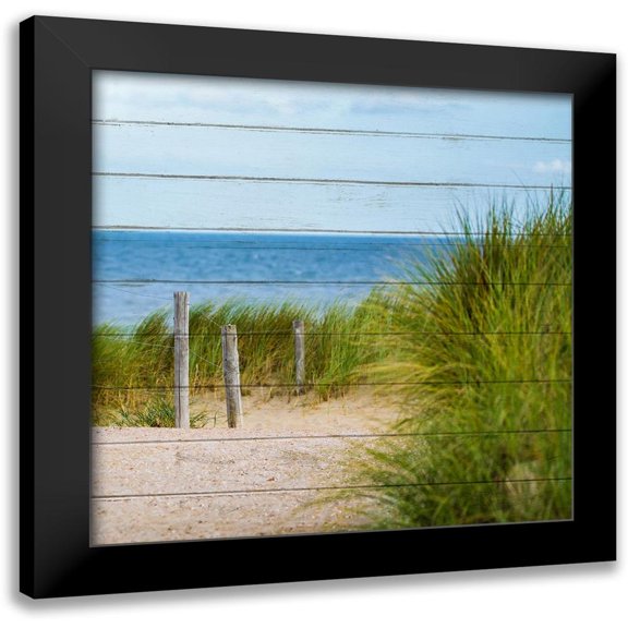 Kimberly, Allen 15x15 Black Modern Framed Museum Art Print Titled - Beach Ready 4