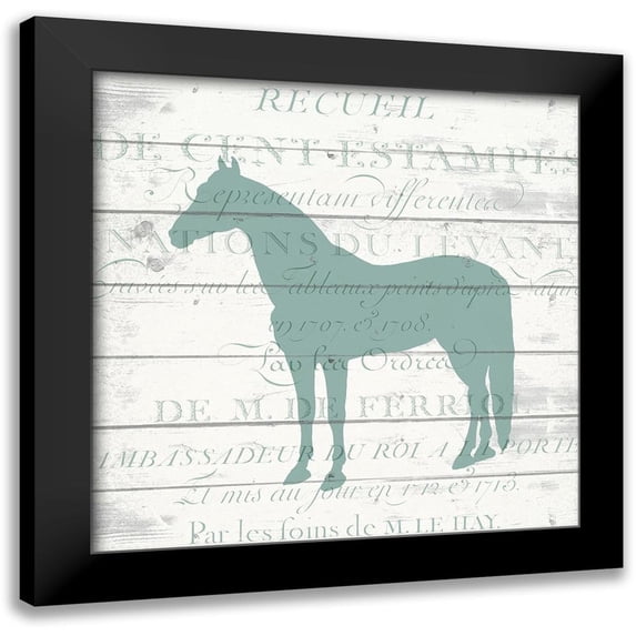 Kimberly, Allen 15x15 Black Modern Framed Museum Art Print Titled - Farm Life B