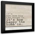 thumbnail image 1 of Kimberly, Allen 15x15 Black Modern Framed Museum Art Print Titled - Happy Home, 1 of 5