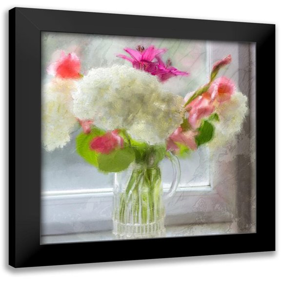 Kimberly, Allen 15x15 Black Modern Framed Museum Art Print Titled - In the Window