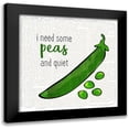 thumbnail image 1 of Kimberly, Allen 15x15 Black Modern Framed Museum Art Print Titled - Just Veggie 5, 1 of 5