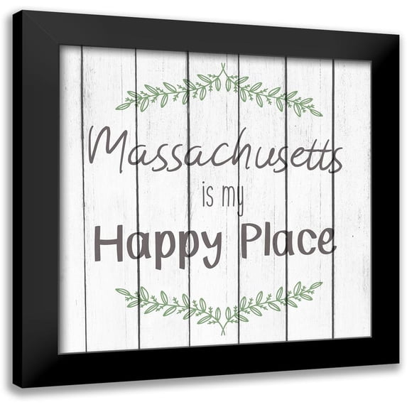 Kimberly, Allen 15x15 Black Modern Framed Museum Art Print Titled - My Happy Place MA