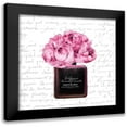 thumbnail image 1 of Kimberly, Allen 15x15 Black Modern Framed Museum Art Print Titled - Perfume Floral 1, 1 of 5