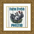 thumbnail image 1 of Kimberly, Allen 15x15 Gold Ornate Wood Framed with Double Matting Museum Art Print Titled - Farm Fresh 2, 1 of 4