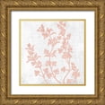 thumbnail image 1 of Kimberly, Allen 15x15 Gold Ornate Wood Framed with Double Matting Museum Art Print Titled - Navy Branches 2, 1 of 4