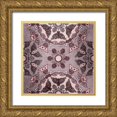 thumbnail image 1 of Kimberly, Allen 15x15 Gold Ornate Wood Framed with Double Matting Museum Art Print Titled - Plum Tiled 2, 1 of 4