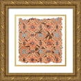 thumbnail image 1 of Kimberly, Allen 15x15 Gold Ornate Wood Framed with Double Matting Museum Art Print Titled - Tattered Global Pattern 1, 1 of 4