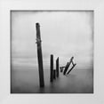thumbnail image 1 of Kimberly, Allen 15x15 White Modern Wood Framed Museum Art Print Titled - Forgotten Dock, 1 of 4