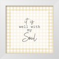 thumbnail image 1 of Kimberly, Allen 15x15 White Modern Wood Framed Museum Art Print Titled - It is Well, 1 of 4