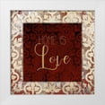 thumbnail image 1 of Kimberly, Allen 15x15 White Modern Wood Framed Museum Art Print Titled - Love and Home 6, 1 of 4