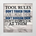 thumbnail image 1 of Kimberly, Allen 15x15 White Modern Wood Framed Museum Art Print Titled - Tool Rules, 1 of 4