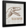 thumbnail image 1 of Kimberly, Allen 15x18 Black Modern Framed Museum Art Print Titled - Dinosaur 4, 1 of 5