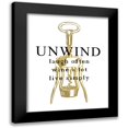 thumbnail image 1 of Kimberly, Allen 15x18 Black Modern Framed Museum Art Print Titled - Unwind, 1 of 5