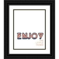 thumbnail image 1 of Kimberly, Allen 15x18 Black Ornate Wood Framed with Double Matting Museum Art Print Titled - Enjoy the Little Things, 1 of 4