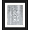 thumbnail image 1 of Kimberly, Allen 15x18 Black Ornate Wood Framed with Double Matting Museum Art Print Titled - La Plante 1, 1 of 4