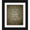 thumbnail image 1 of Kimberly, Allen 15x18 Black Ornate Wood Framed with Double Matting Museum Art Print Titled - Psalms 3, 1 of 4
