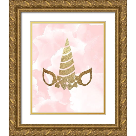 Kimberly, Allen 15x18 Gold Ornate Wood Framed with Double Matting Museum Art Print Titled - Born to Be 3