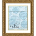 thumbnail image 1 of Kimberly, Allen 15x18 Gold Ornate Wood Framed with Double Matting Museum Art Print Titled - Relax A, 1 of 4