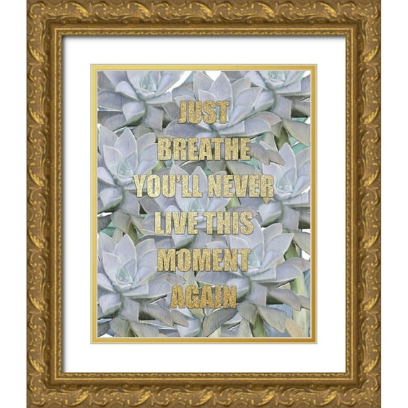 Kimberly, Allen 15x18 Gold Ornate Wood Framed with Double Matting Museum Art Print Titled - This Moment