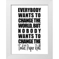 thumbnail image 1 of Kimberly, Allen 15x18 White Modern Wood Framed Museum Art Print Titled - Change, 1 of 4