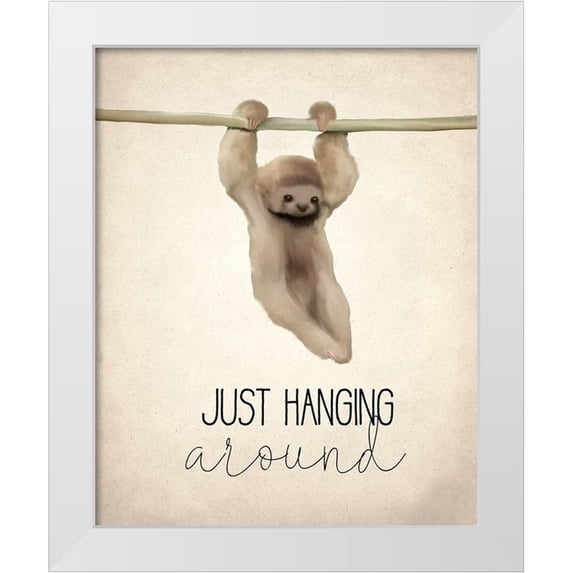 Kimberly, Allen 15x18 White Modern Wood Framed Museum Art Print Titled - Just Hanging