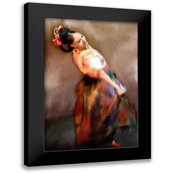Kimberly, Allen 17x24 Black Modern Framed Museum Art Print Titled - Dance