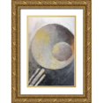 thumbnail image 1 of Kimberly, Allen 17x24 Gold Ornate Wood Framed with Double Matting Museum Art Print Titled - Concrete Circle 1, 1 of 4