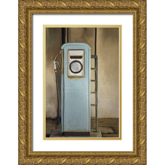 Kimberly, Allen 17x24 Gold Ornate Wood Framed with Double Matting Museum Art Print Titled - Filling Up