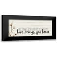 thumbnail image 1 of Kimberly, Allen 18x10 Black Modern Framed Museum Art Print Titled - Love Brings You, 1 of 5