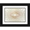 thumbnail image 1 of Kimberly, Allen 18x13 Black Ornate Wood Framed with Double Matting Museum Art Print Titled - Vintage Burst 1, 1 of 4