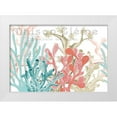 thumbnail image 1 of Kimberly, Allen 18x14 White Modern Wood Framed Museum Art Print Titled - Coral Coastal 1, 1 of 4
