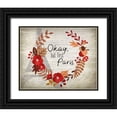 thumbnail image 1 of Kimberly, Allen 18x15 Black Ornate Wood Framed with Double Matting Museum Art Print Titled - Paris in the Fall 4, 1 of 4