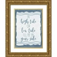 thumbnail image 1 of Kimberly, Allen 18x24 Gold Ornate Wood Framed with Double Matting Museum Art Print Titled - Seas Tide 2, 1 of 4