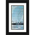 thumbnail image 1 of Kimberly, Allen 18x32 Black Ornate Wood Framed with Double Matting Museum Art Print Titled - A Day at the Beach 1, 1 of 4